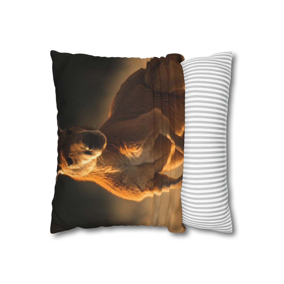 Ember Mantle Red Kangaroo soft cotton pillow cases