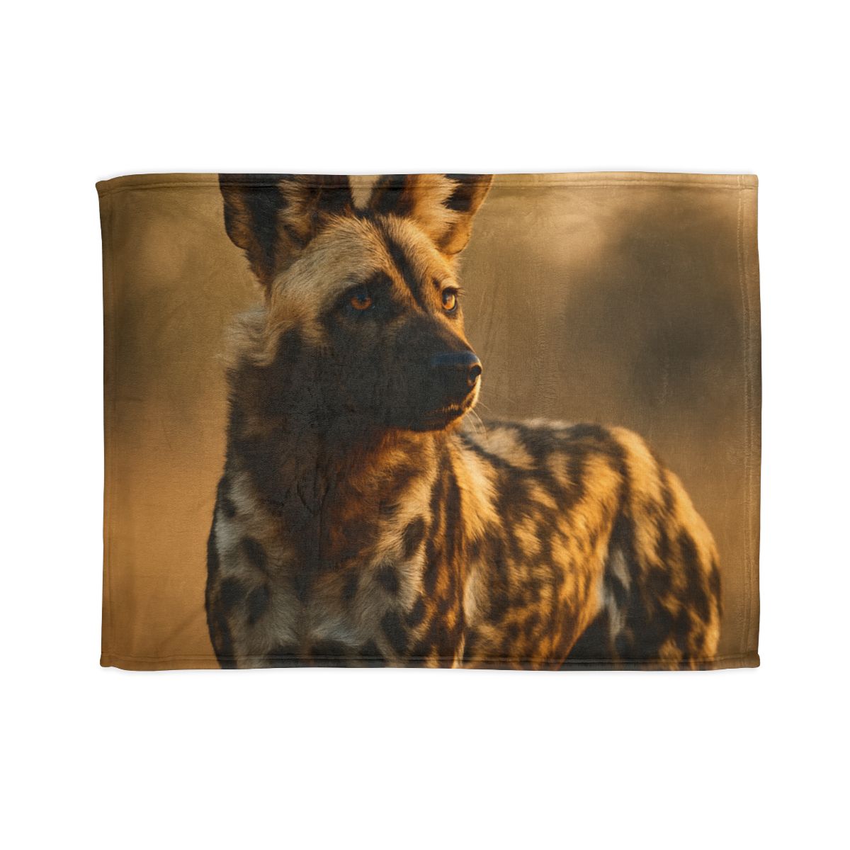 Ember Patrol African Wild Dog personalized cozy blankets