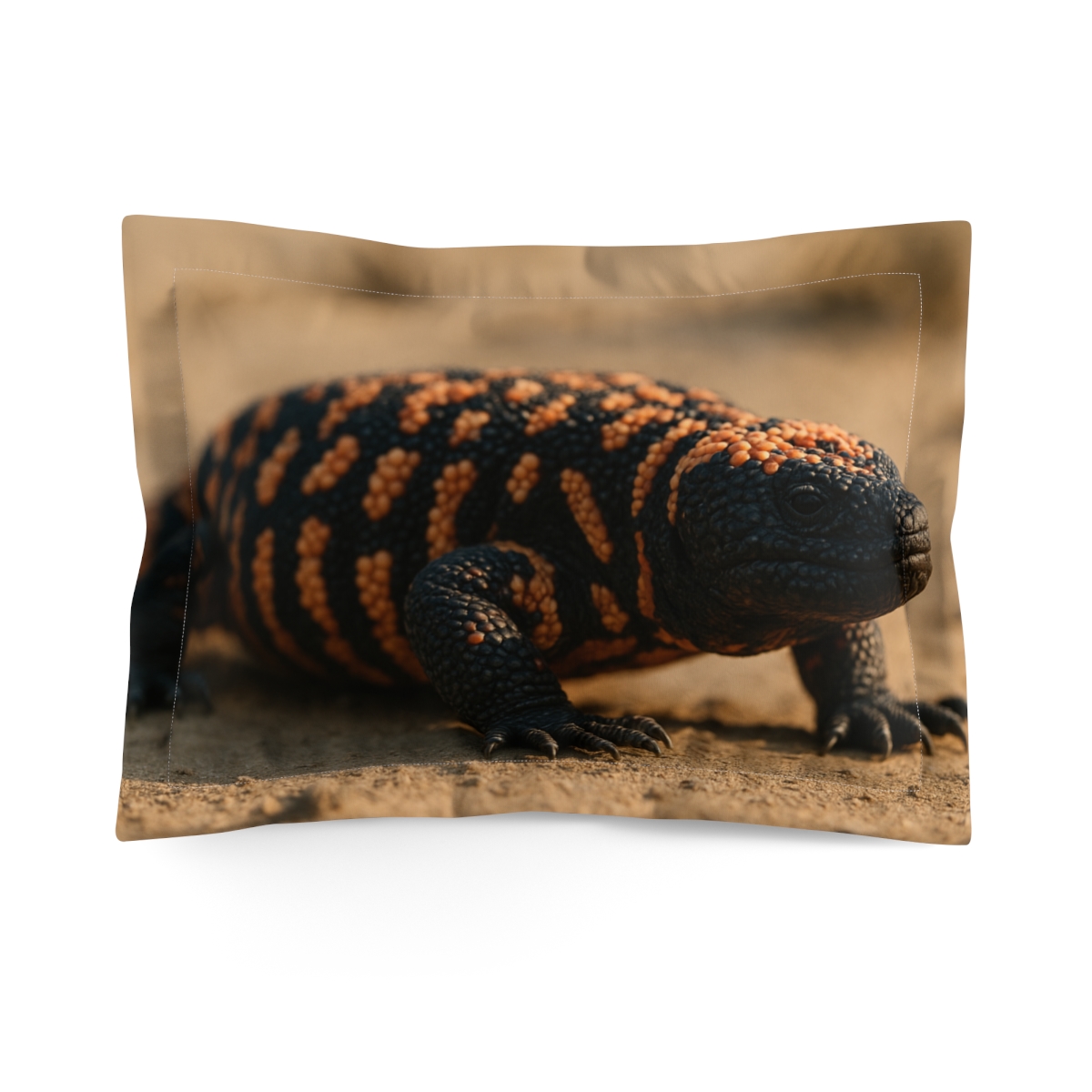 Ember Stillness Gila Monster trendy accent pillows