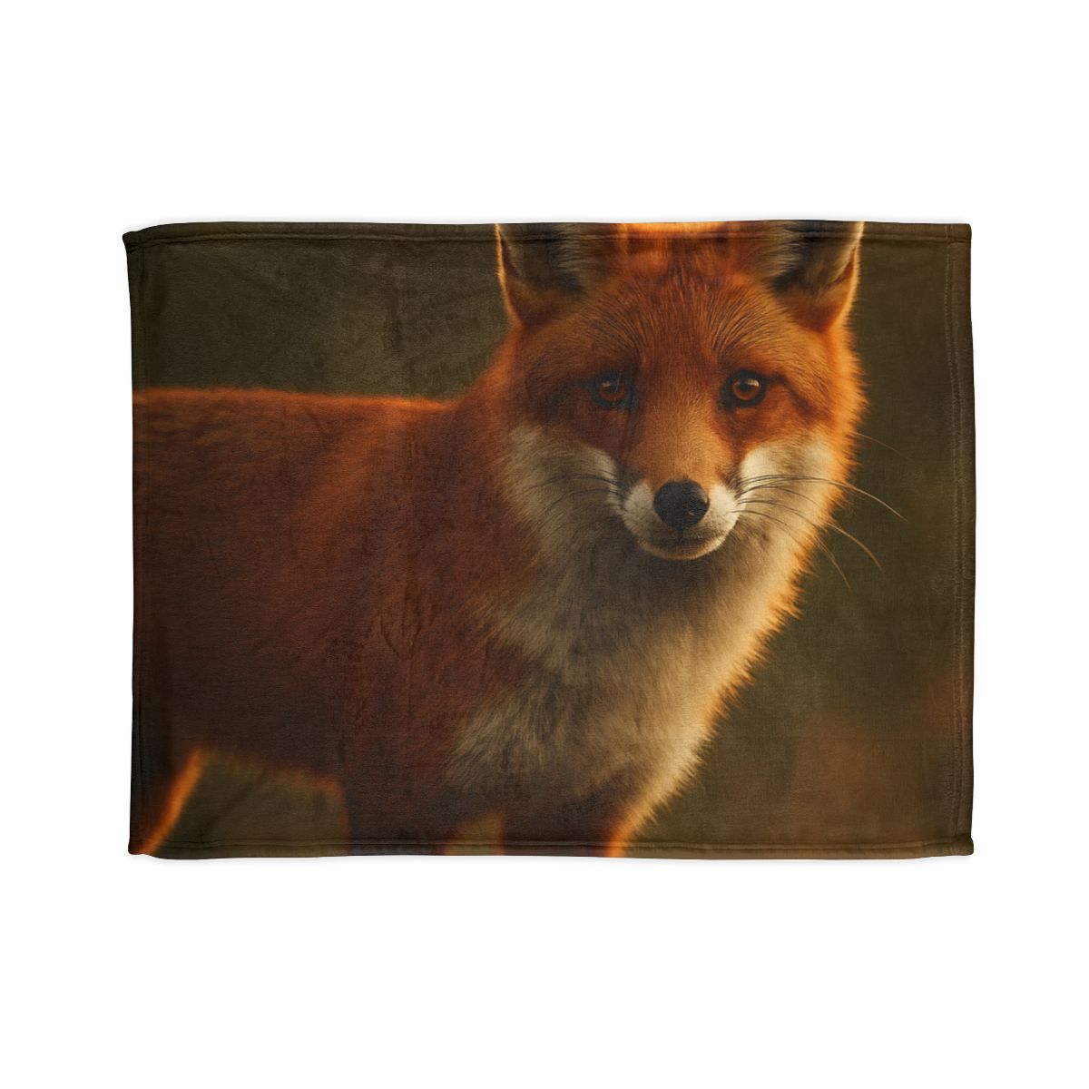 Ember Thicket Red Fox custom blankets