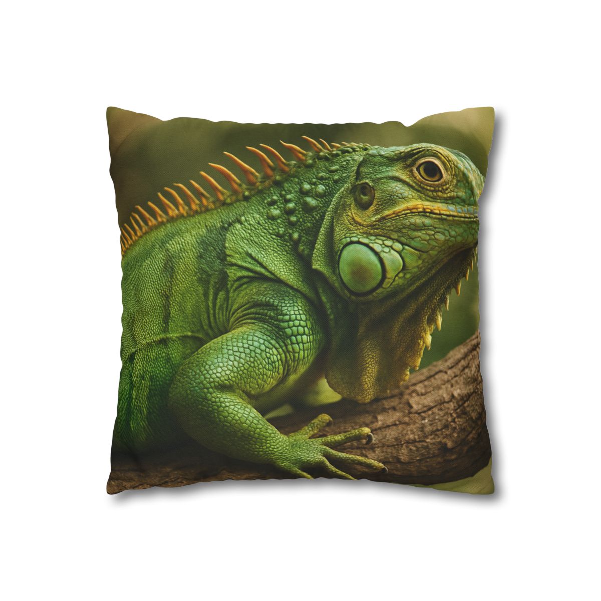 Emerald Drift Green Iguana unique gift pillow cases