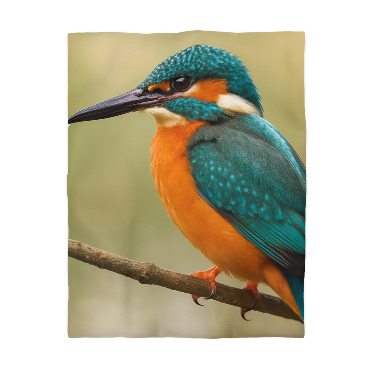 Emerald Flash Kingfisher warm winter duvets