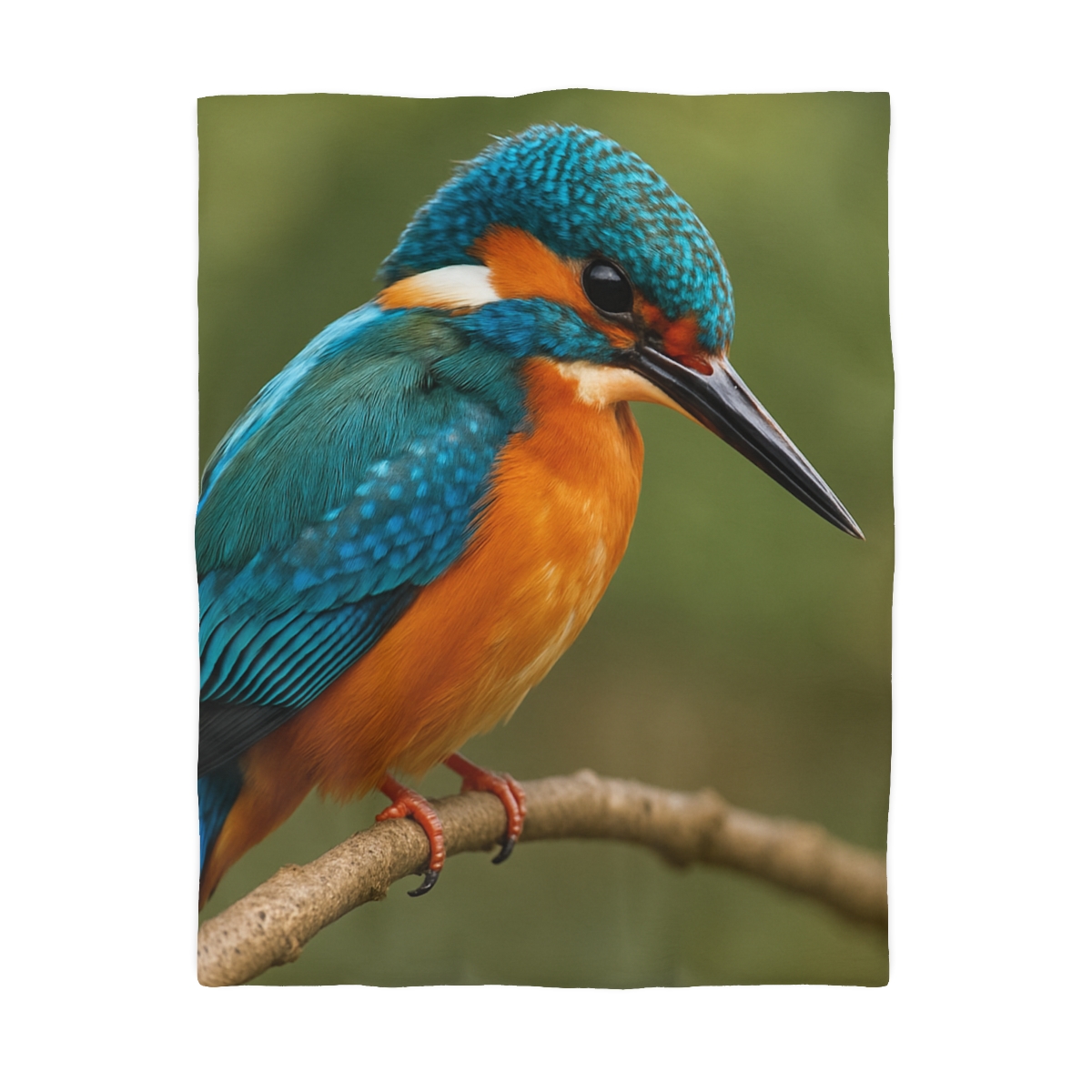 Emerald Flash Kingfisher duvets for gifts