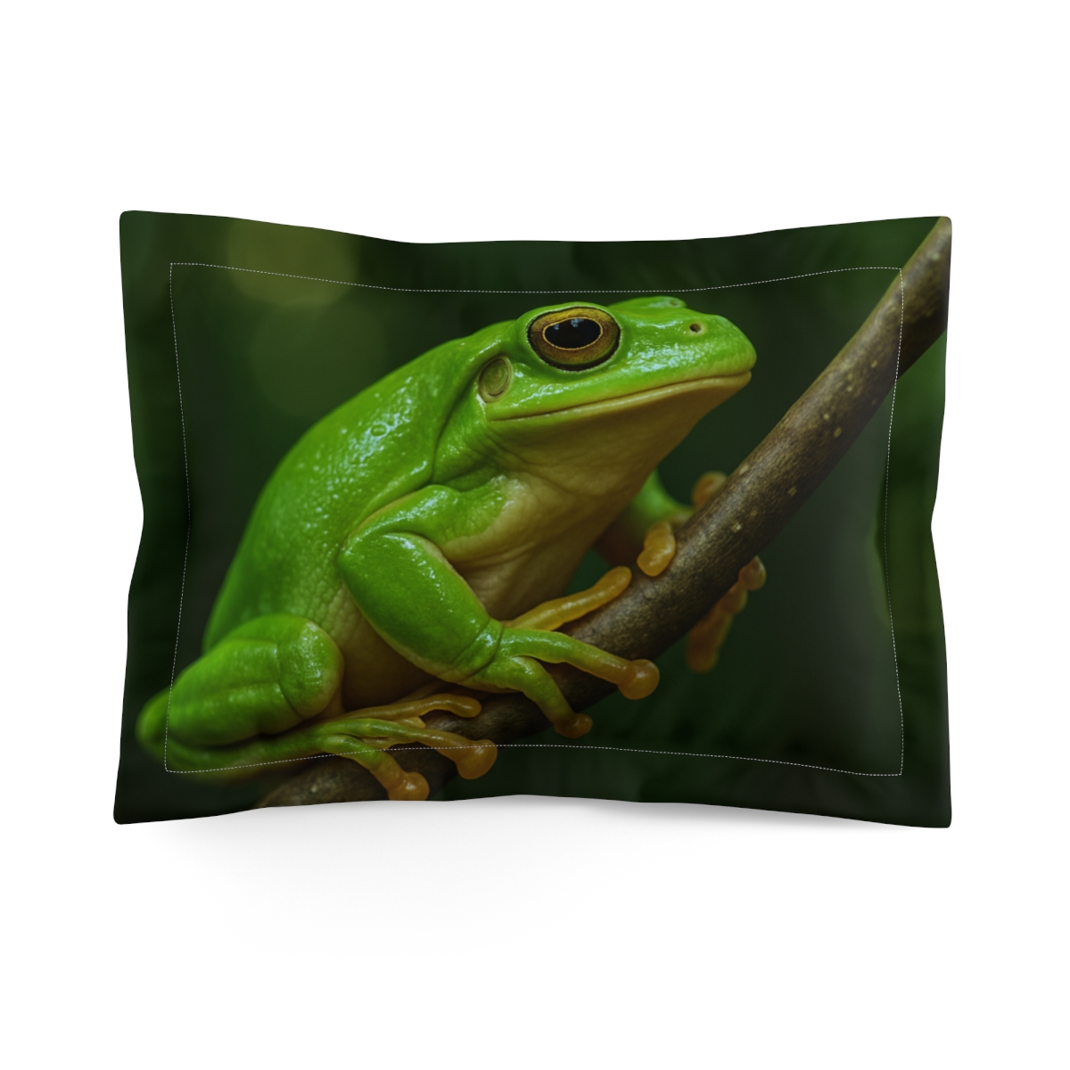 Emerald Perch Tree Frog soft plush pillows