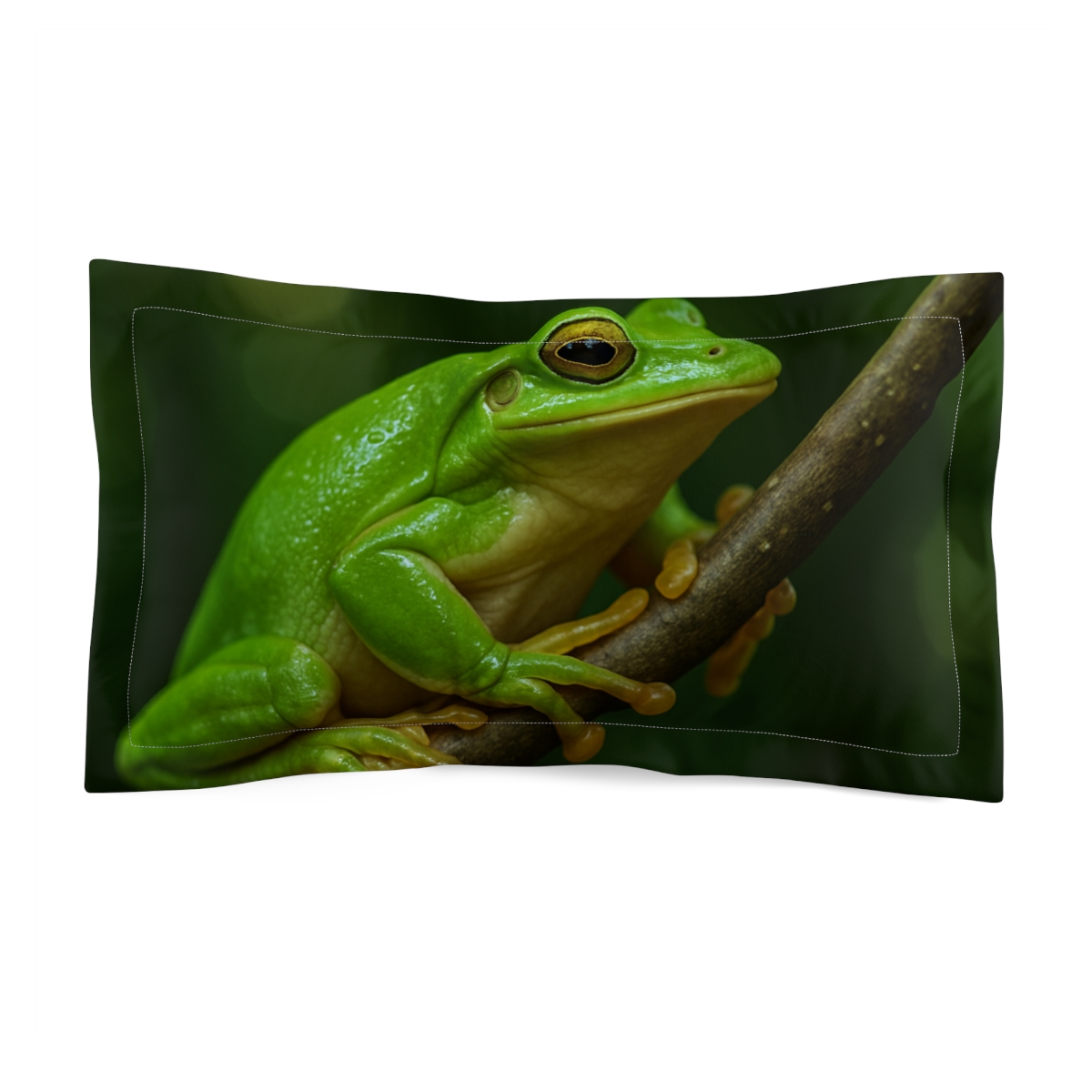 Emerald Perch Tree Frog soft plush pillows