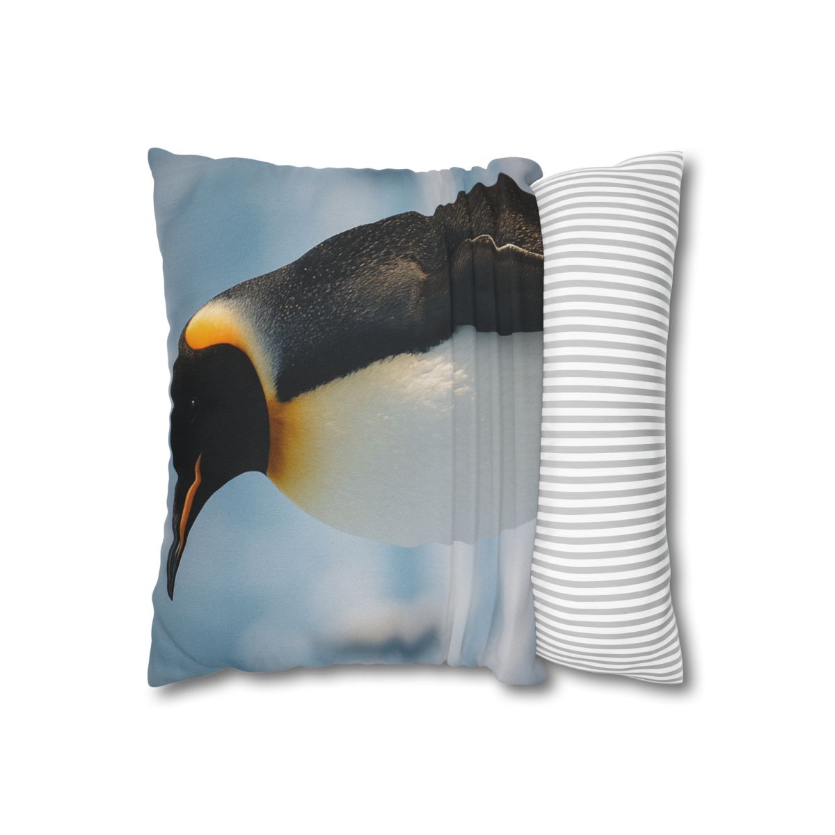 Emperor Penguin Polar Procession trendy patterned pillow cases