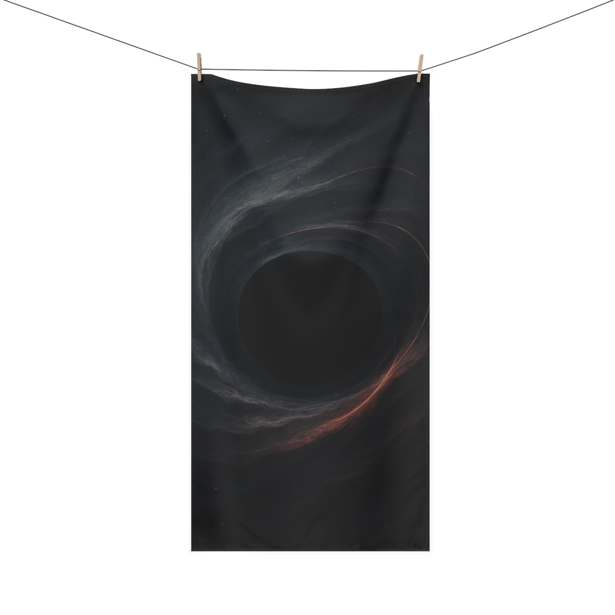 Entropy Horizon Tapestry personalized bath towels