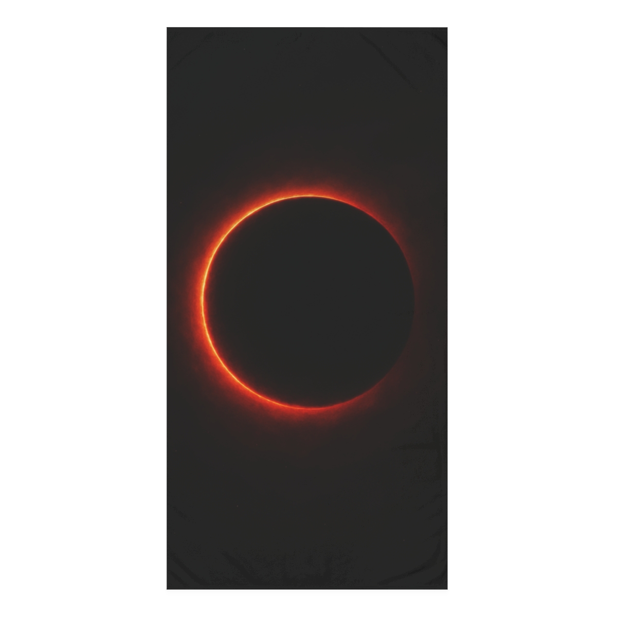 Event Horizon Ember Ring personalized bath towels