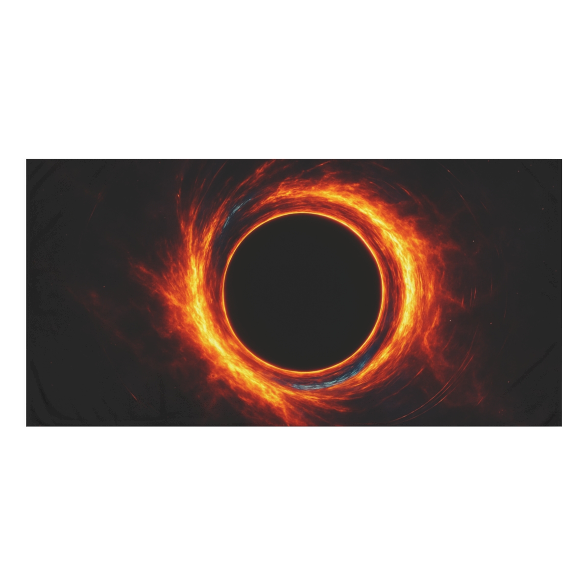 Event Horizon Halo designer printed towels