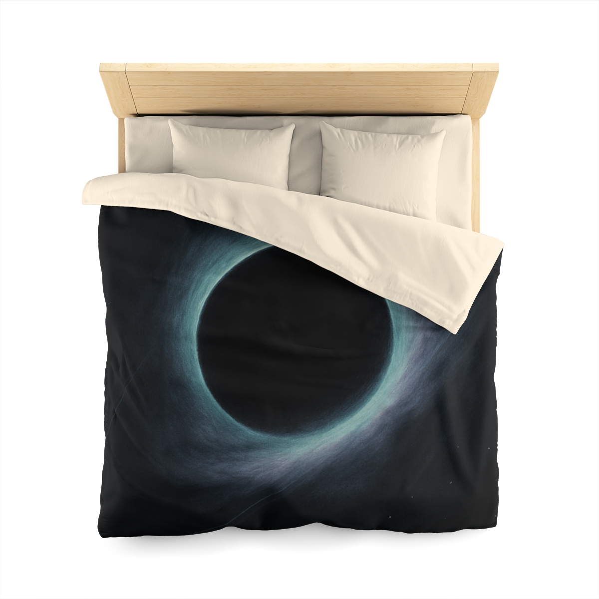 Event Horizon Ink Bloom personalized bedding duvets