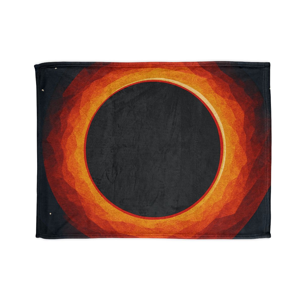 Event Horizon Paper Cut Silhouette stylish throw blankets