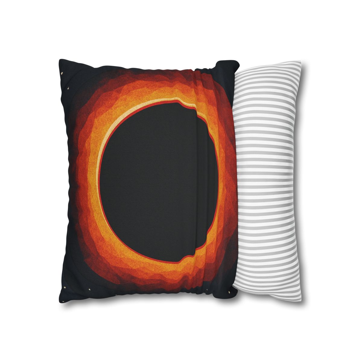 Event Horizon Paper Cut Silhouette trendy patterned pillow cases