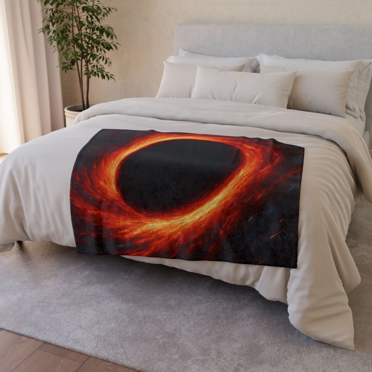Event Horizon Shimmer trendy patterned blankets