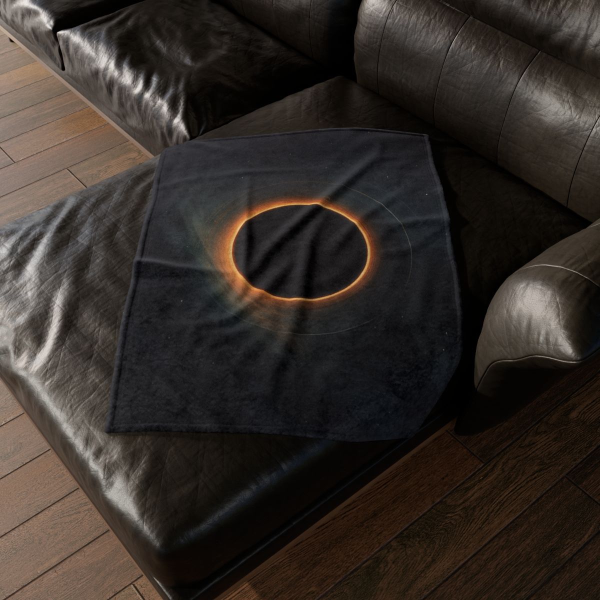 Event Horizon Velvet Bloom personalized cozy blankets