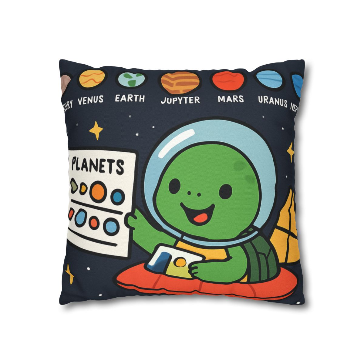 Solar Sail Turtle And The Planetary Parade unique gift pillow cases