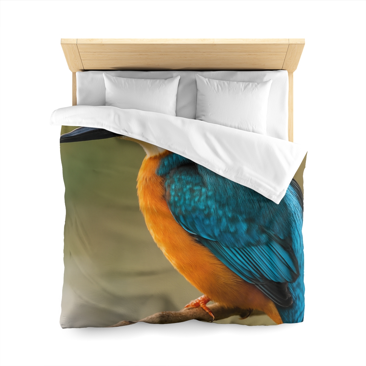 Sapphire Bolt Kingfisher trendy bedroom duvets