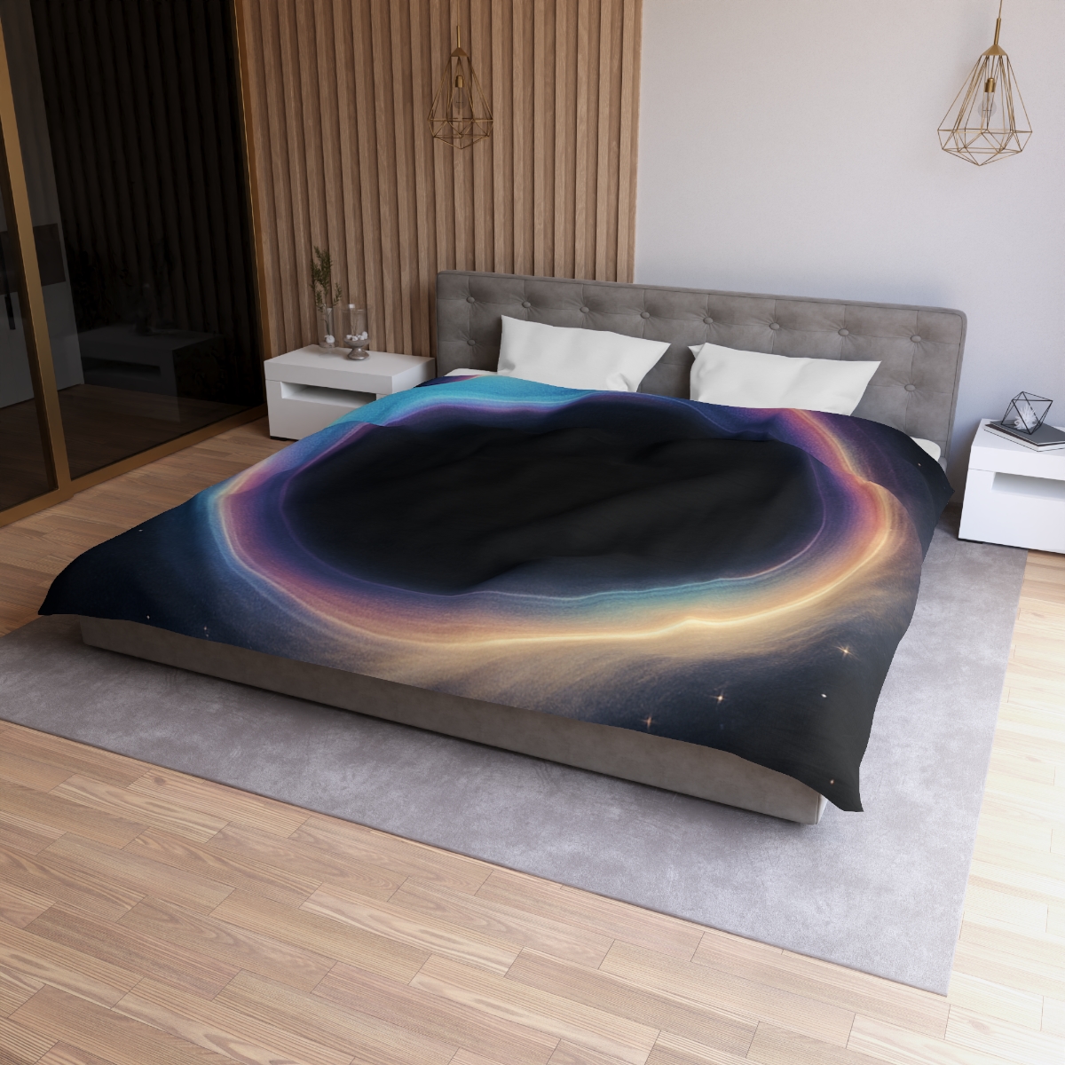 Prismatic Lensing Halo Drift trendy bedroom duvets
