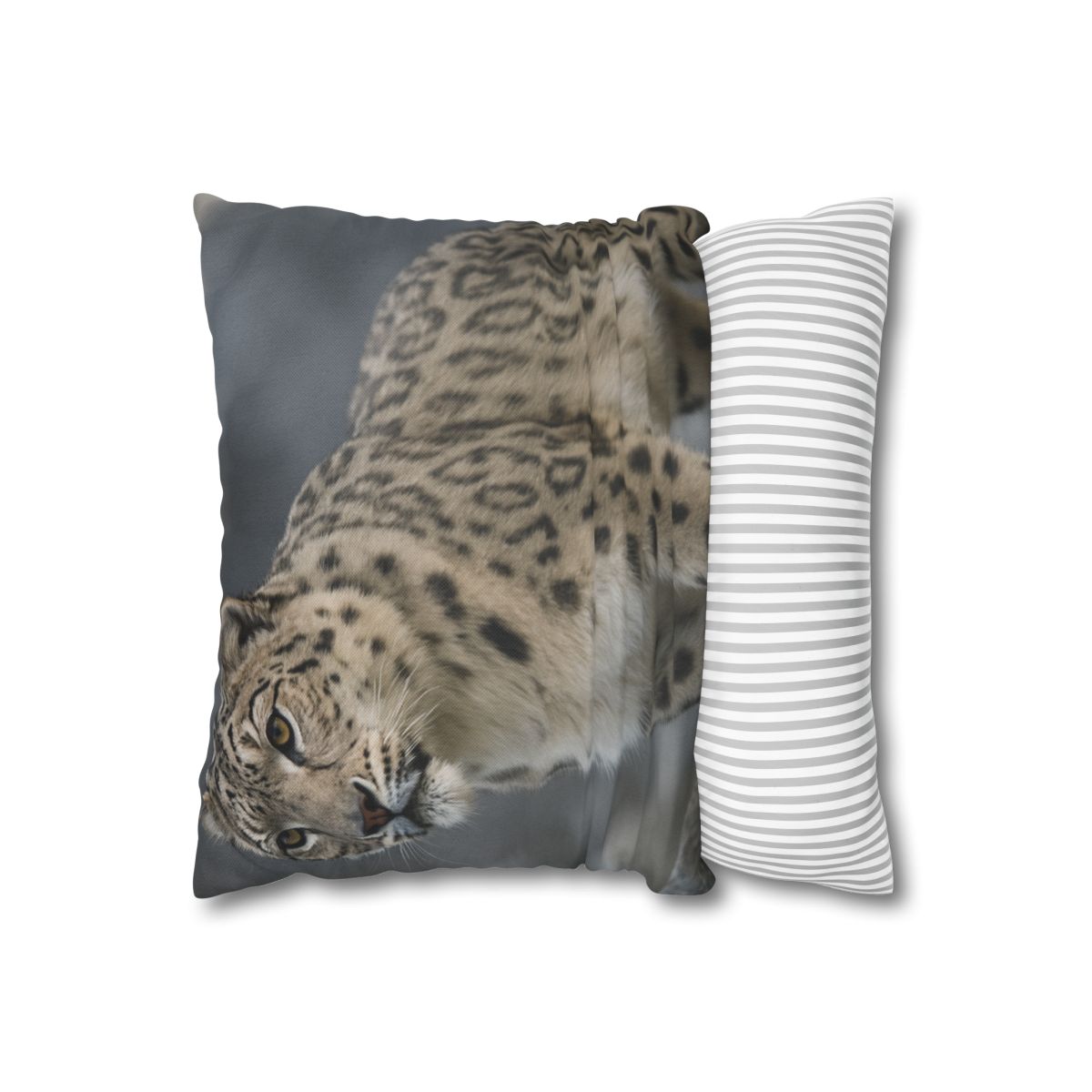 Snow Leopard Silent Summit trendy patterned pillow cases