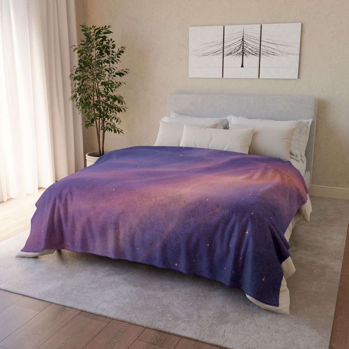 Chromatic Dust Tide Tapestry warm winter blankets