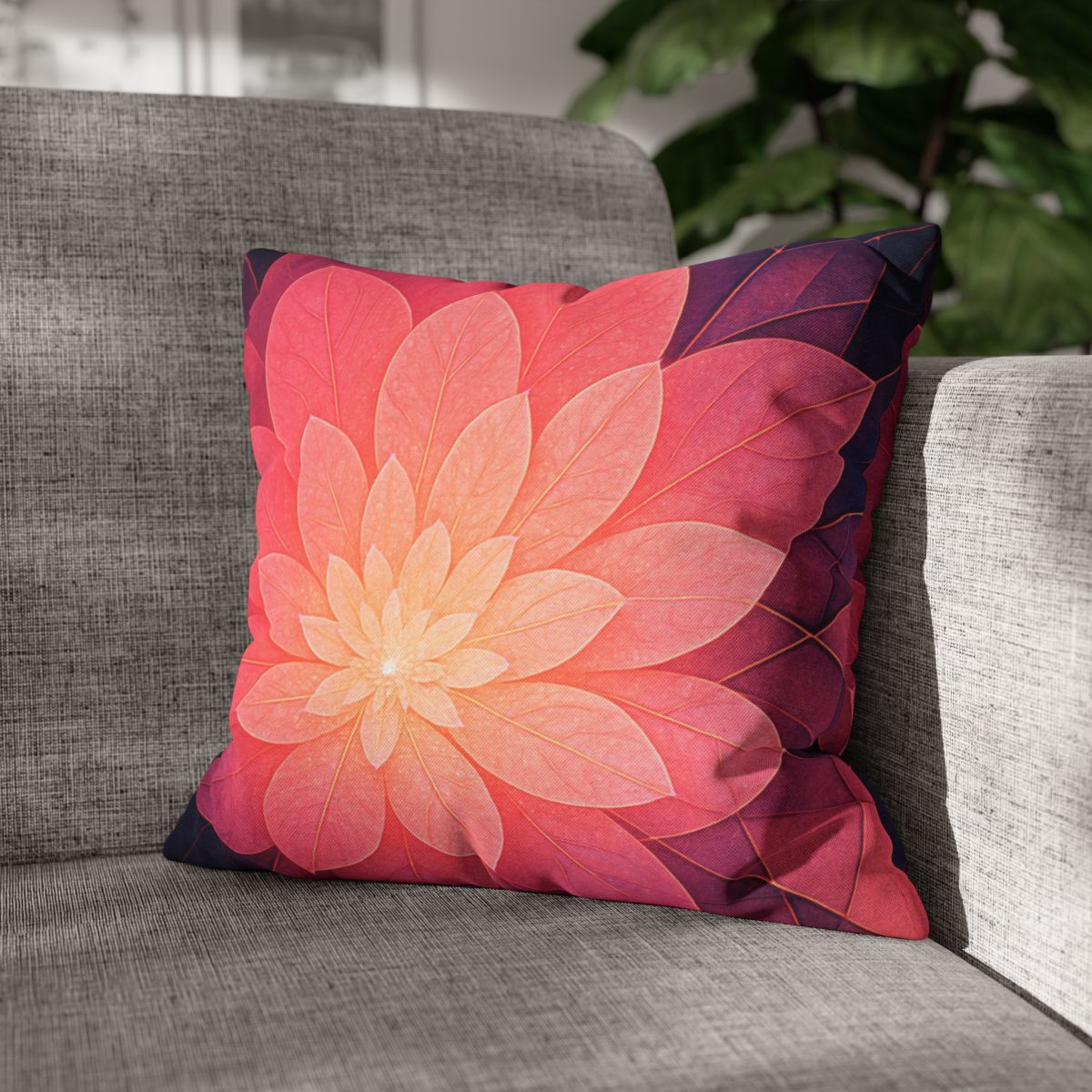 Petal Prism Overlap comfortable bedding pillow covers