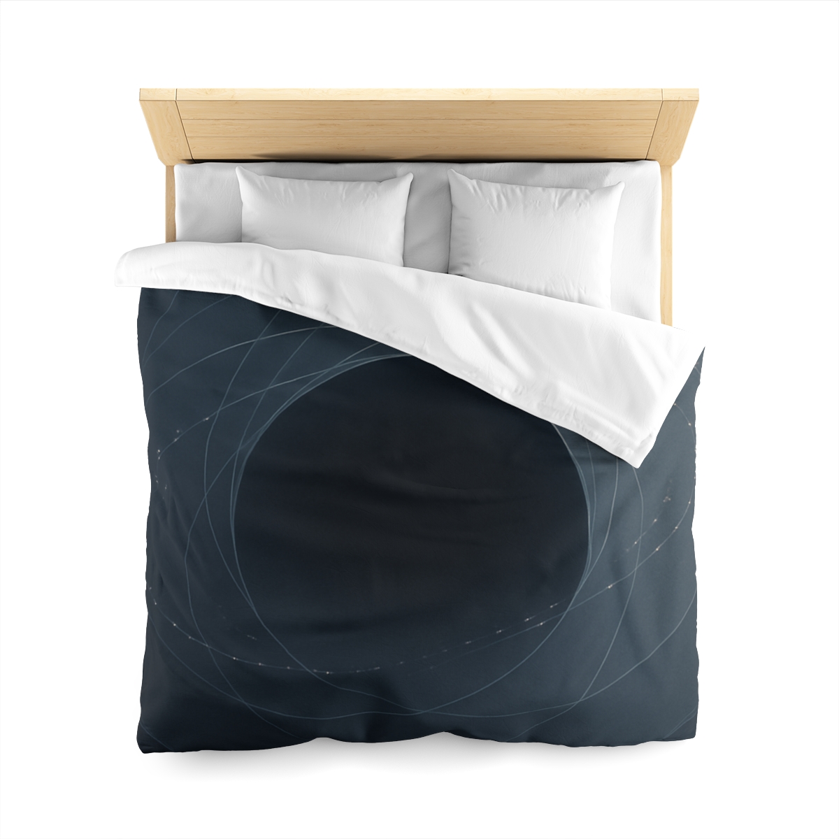 Gravitational Halo Lattice unique patterned duvets