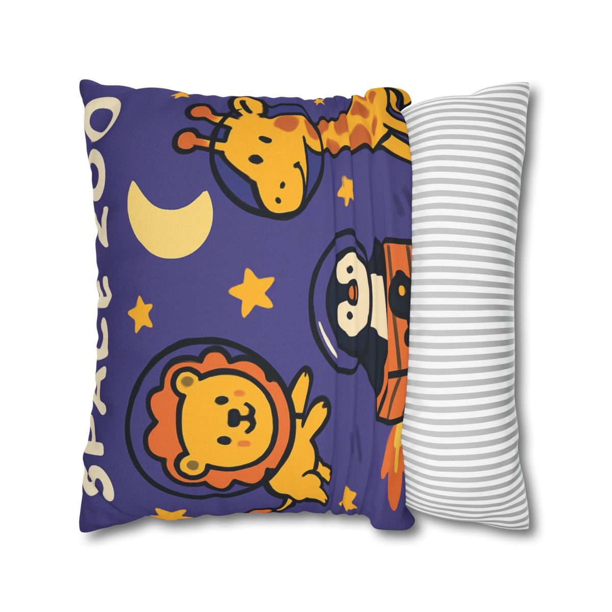Starry Space Zoo custom pillow cases