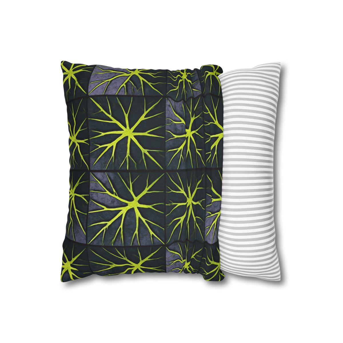 Venation Starburst Mosaic designer print pillow cases