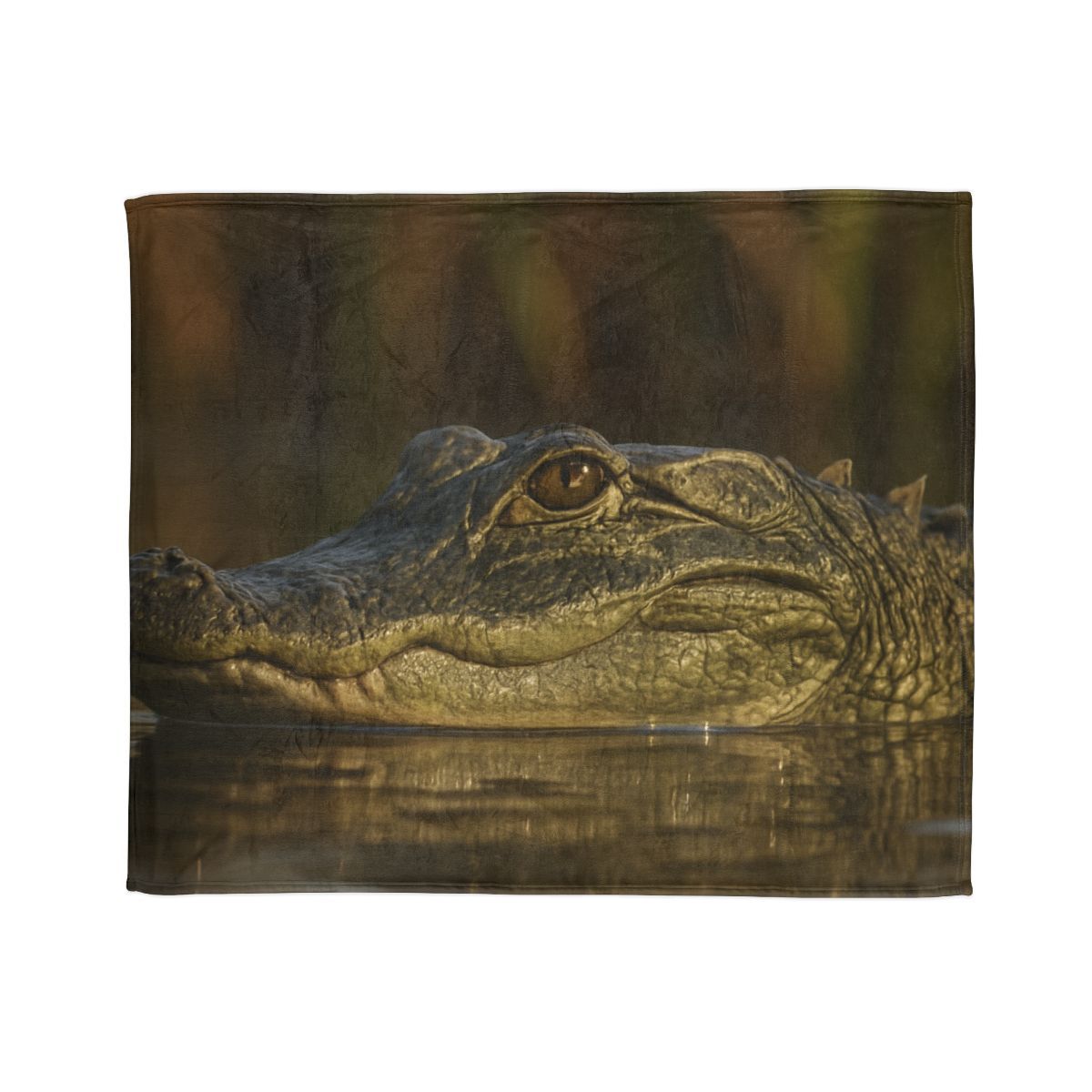 Nebula Stillness American Alligator warm winter blankets
