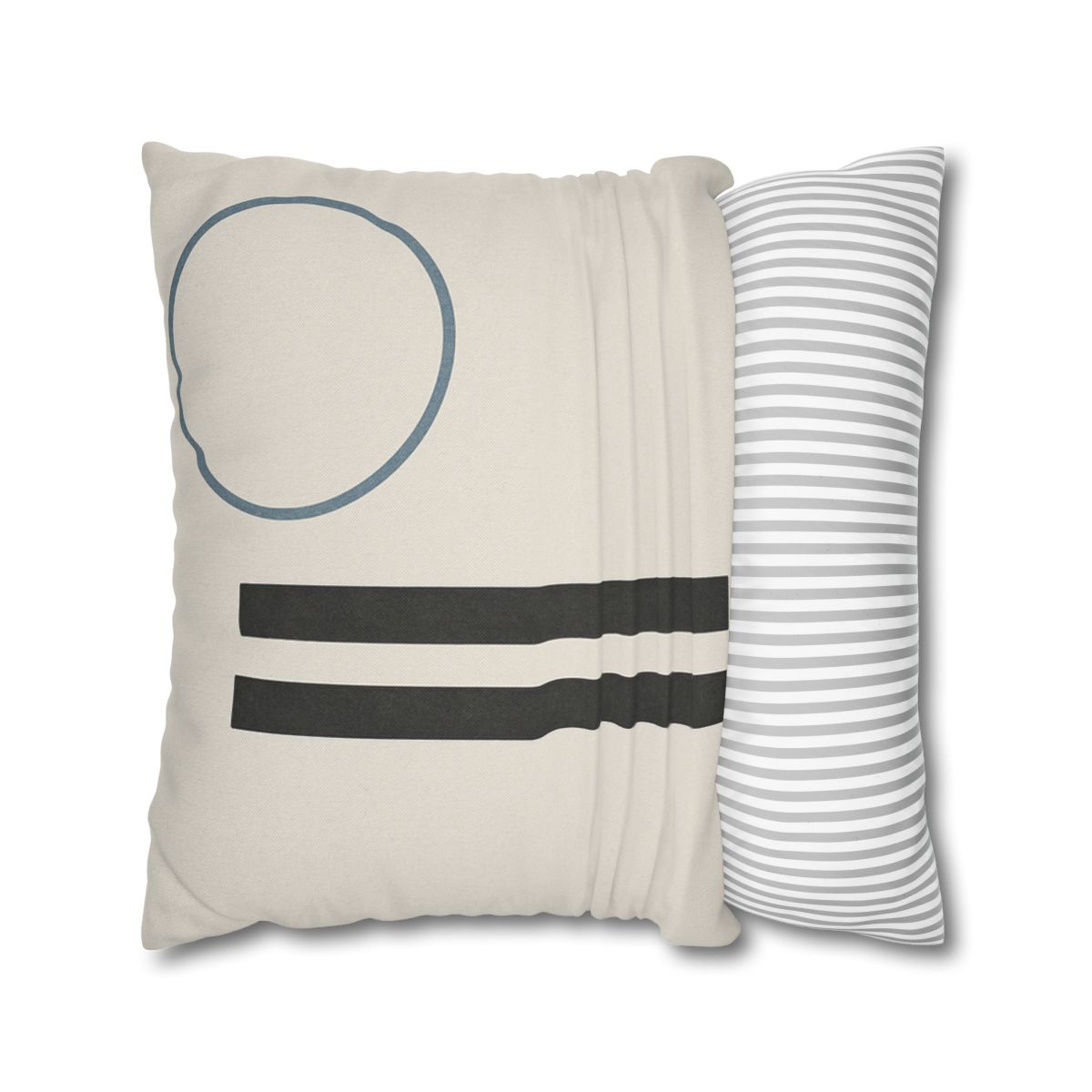 Split Column And Floating Ring designer print pillow cases