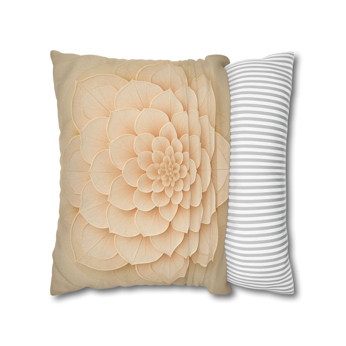 Petal Mosaic Halo soft cotton pillow cases