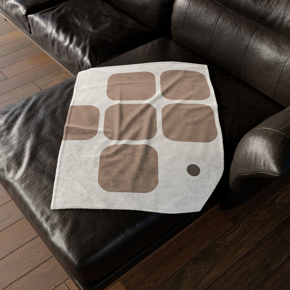 Gentle Grid With Missing Cell designer printed blankets