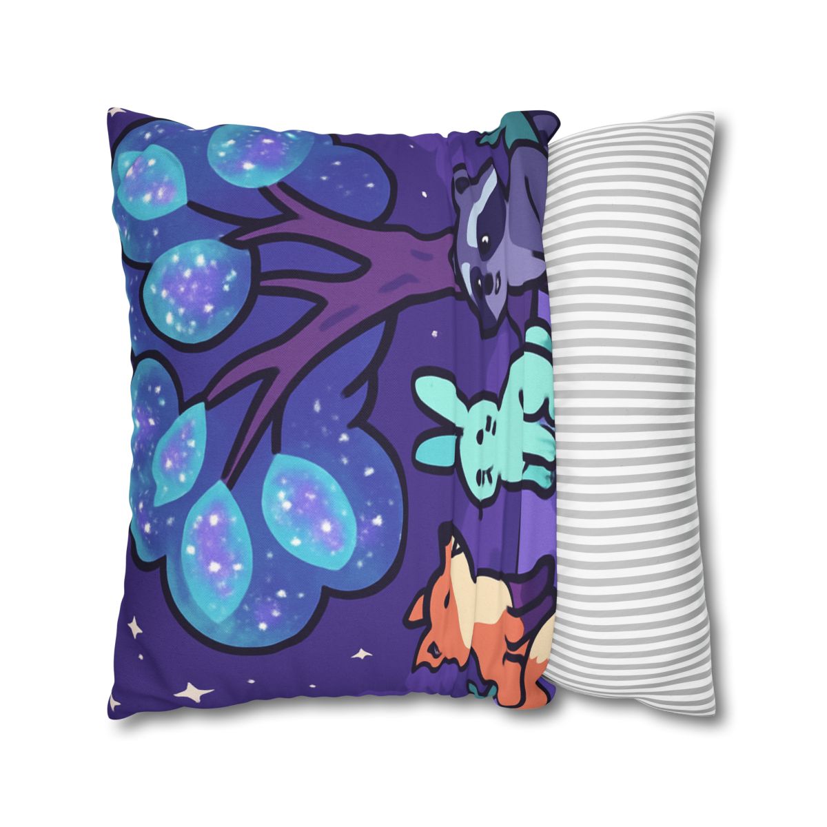 Nebula Forest Friends trendy patterned pillow cases
