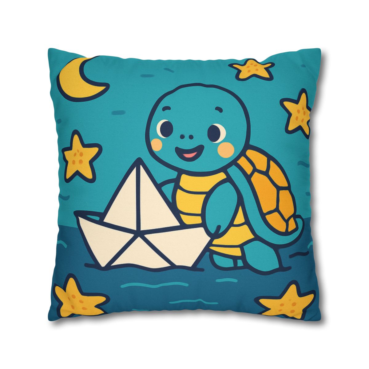 Star Sailor Turtle soft cotton pillow cases