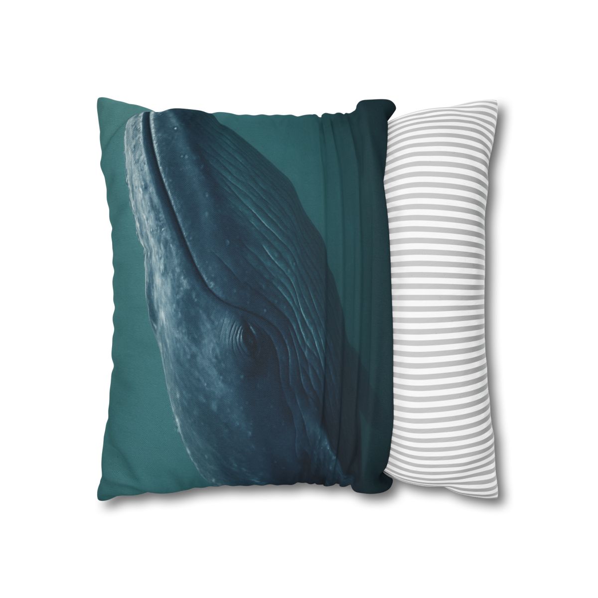 Ocean Song Blue Whale personalized pillow covers