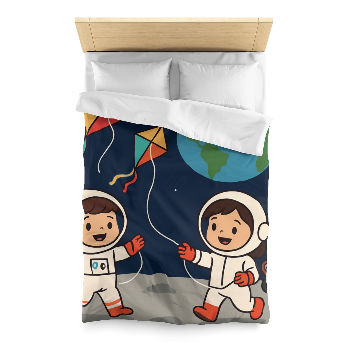Kite Festival On The Moon custom duvets