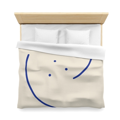 Twin Crescent Constellation custom duvets