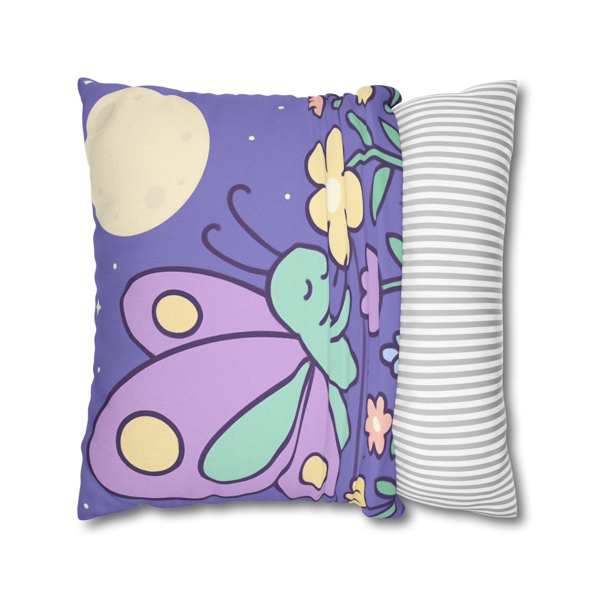 Moon Garden Butterfly designer print pillow cases