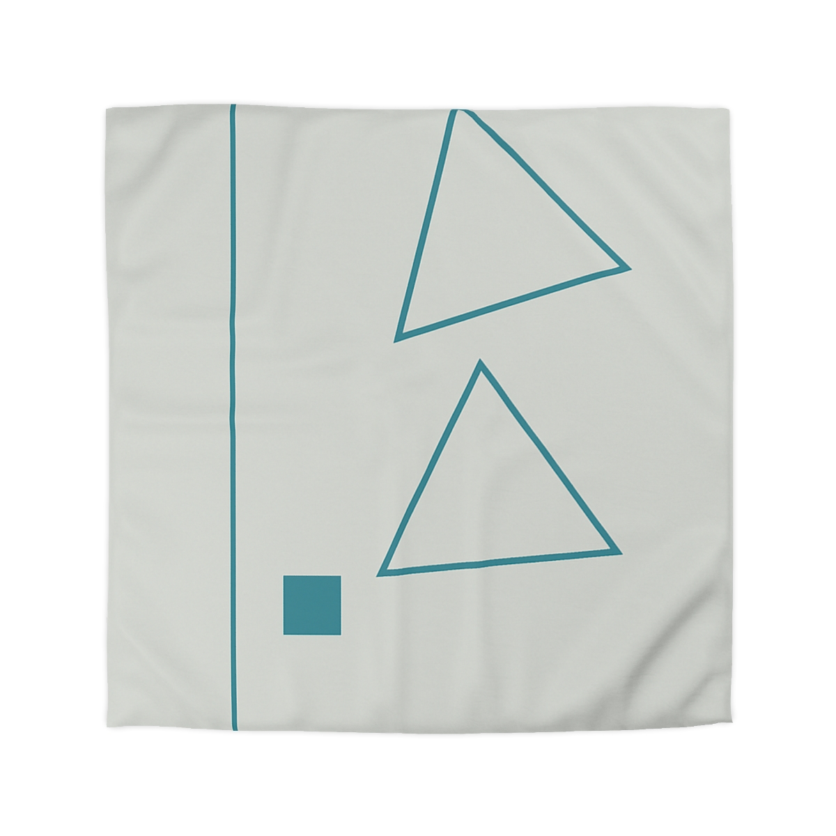 Staggered Triangles With Silent Axis personalized bedding duvets