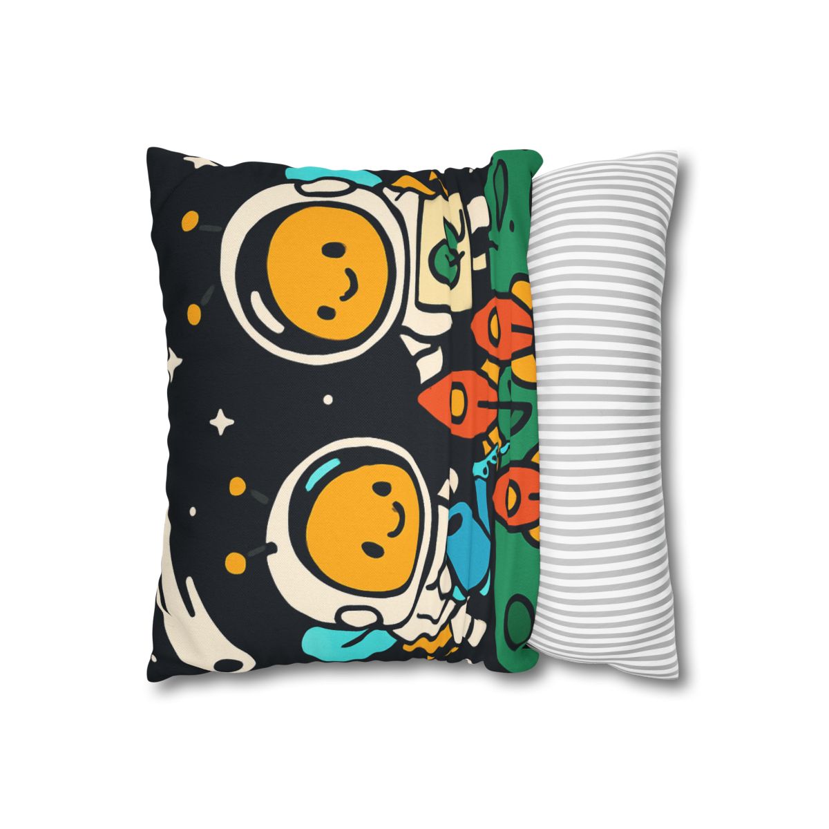 Rocket Garden Of The Bumblebee Astronauts comfortable bedding pillow covers