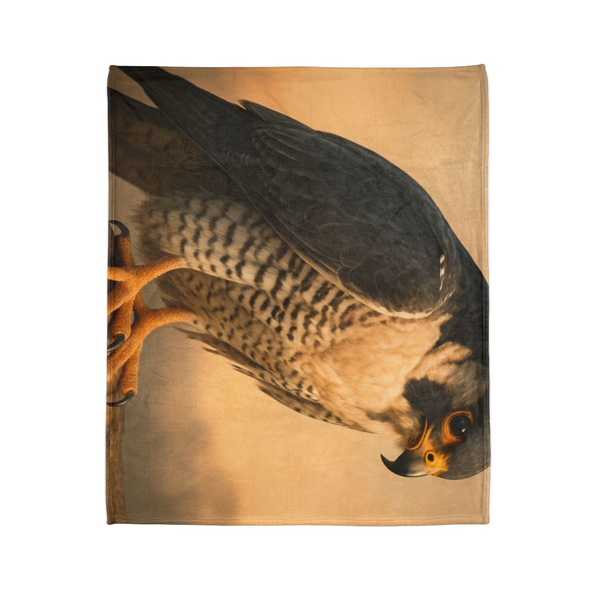 Solar Crest Peregrine Falcon decorative home blankets