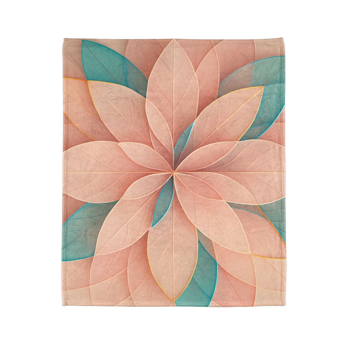 Petal Prism Overlap warm winter blankets