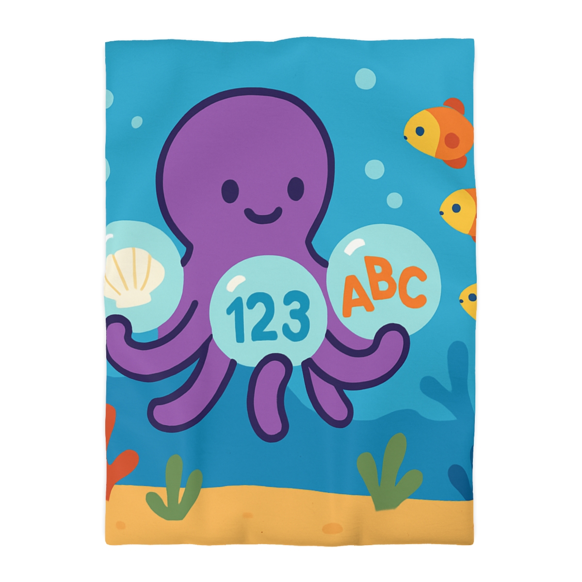 Octopus Library Of Bubble Books warm winter duvets