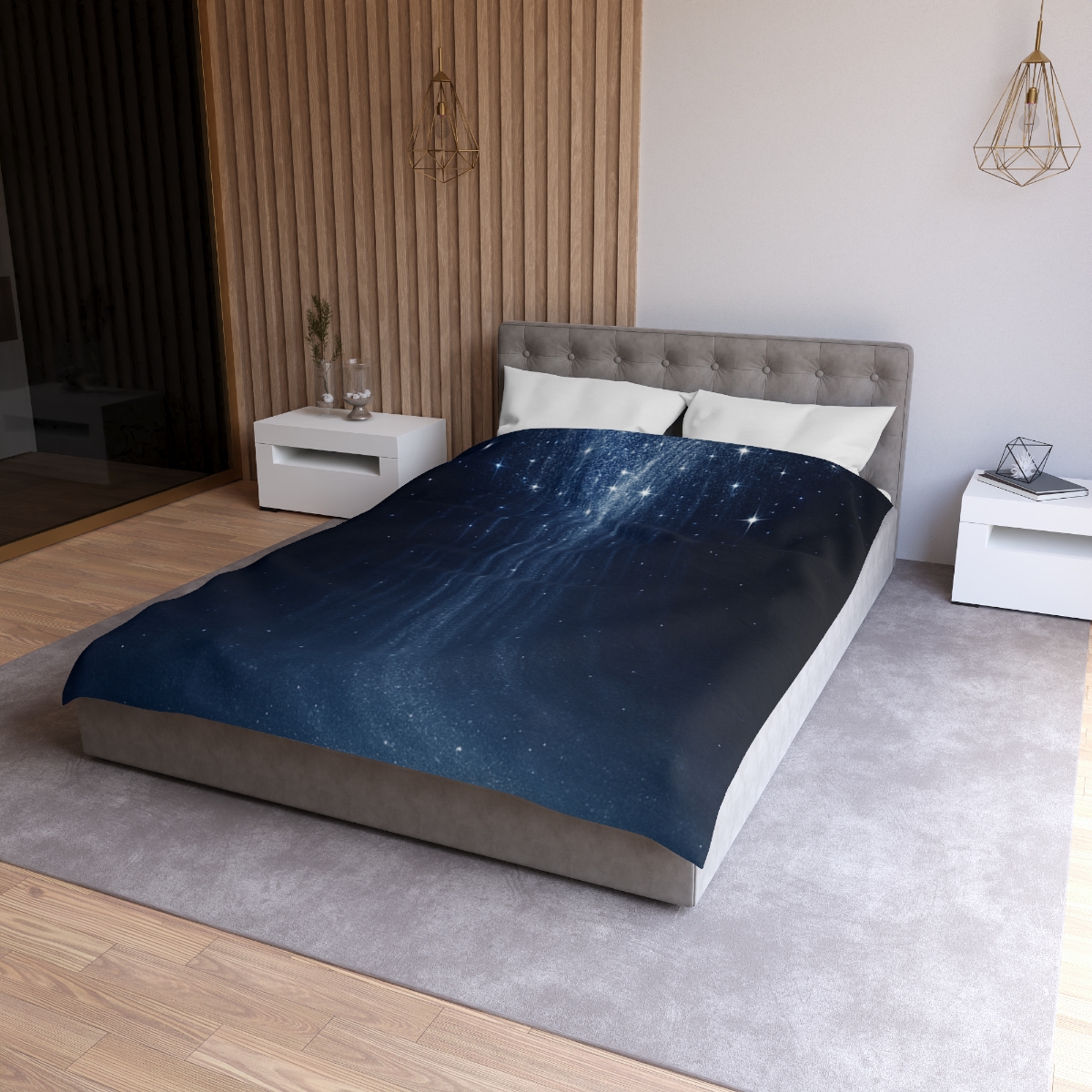 Chrono Starfall Tapestry soft comforter duvets