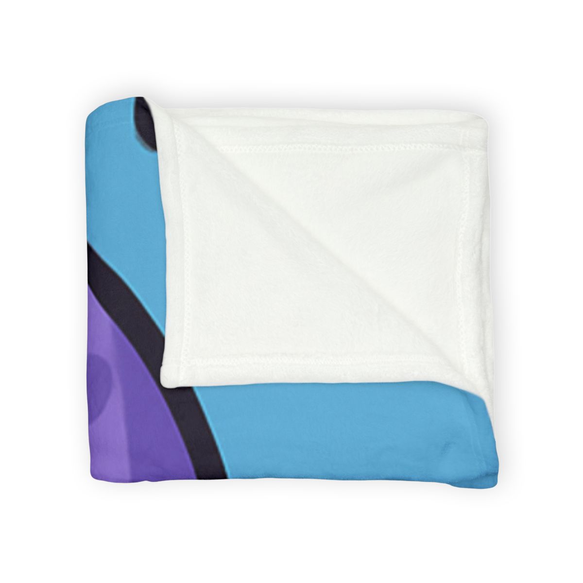 The Cloud Library Of Planet Puff personalized cozy blankets