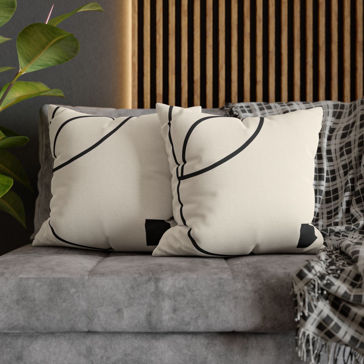 Corner Arc Pause comfortable bedding pillow covers