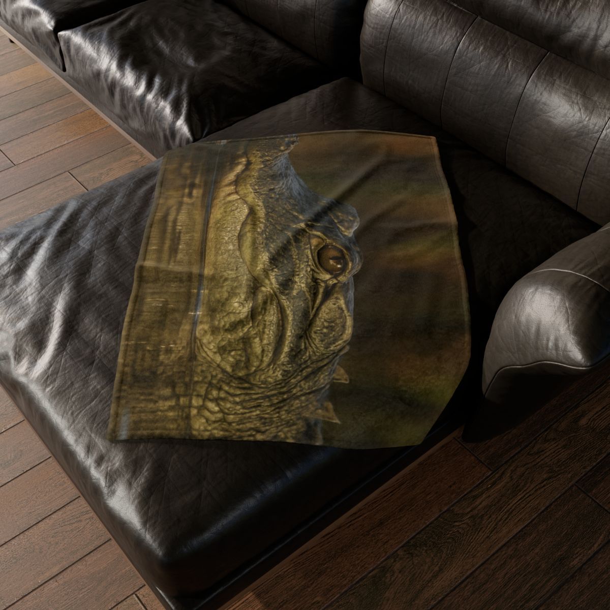 Nebula Stillness American Alligator warm winter blankets