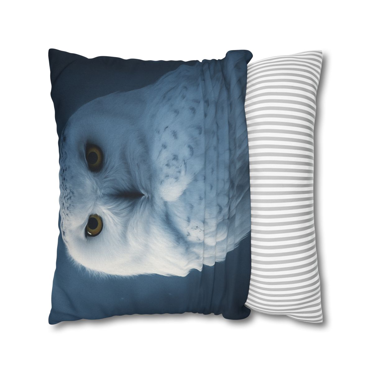 Midnight Watch Snowy Owl stylish decorative pillowcases