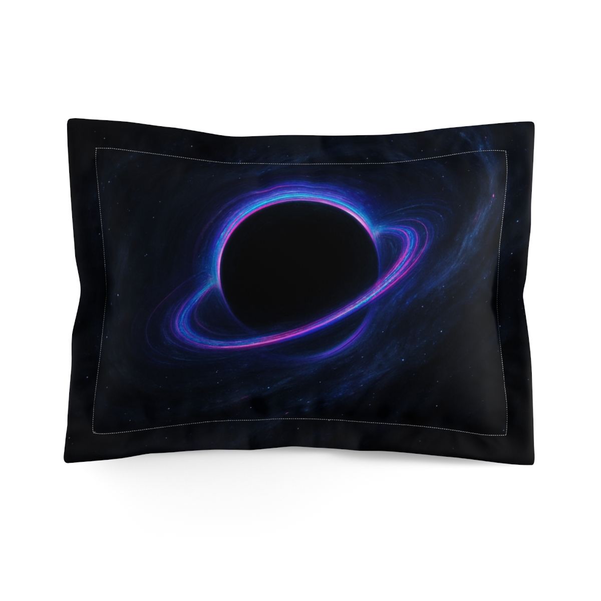 Prismatic Event Horizon Bloom soft plush pillows