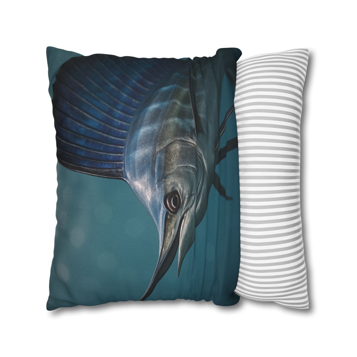 Prismatic Surge Sailfish designer print pillow cases