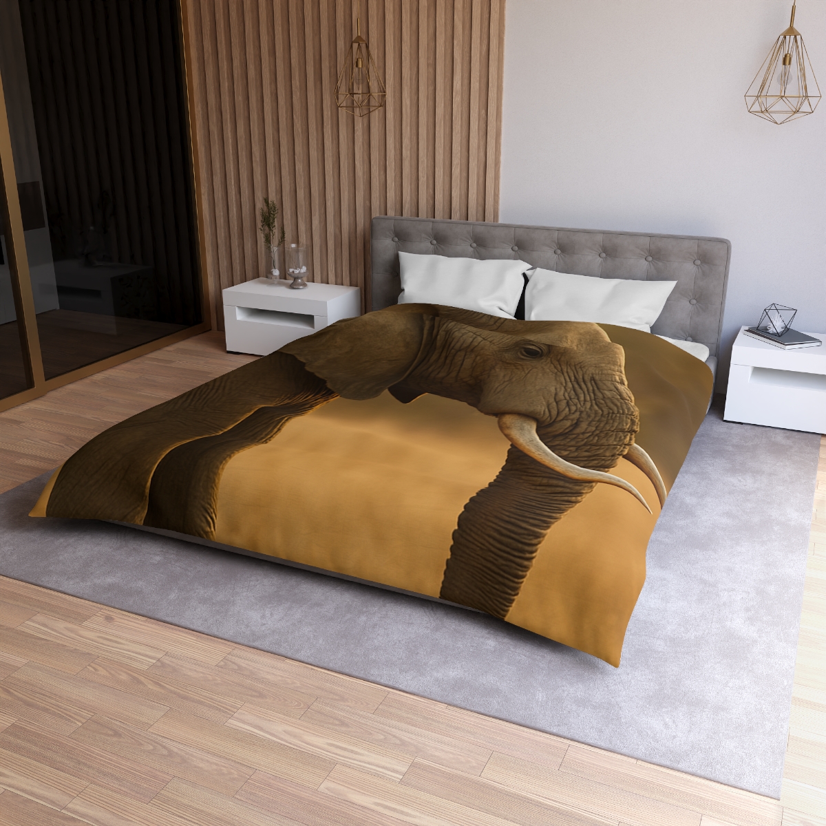 Sentinel Trunk Elephant personalized bedding duvets